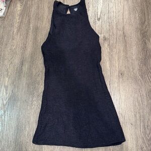 Monday Swimwear Black Sleeveless Swim Dress